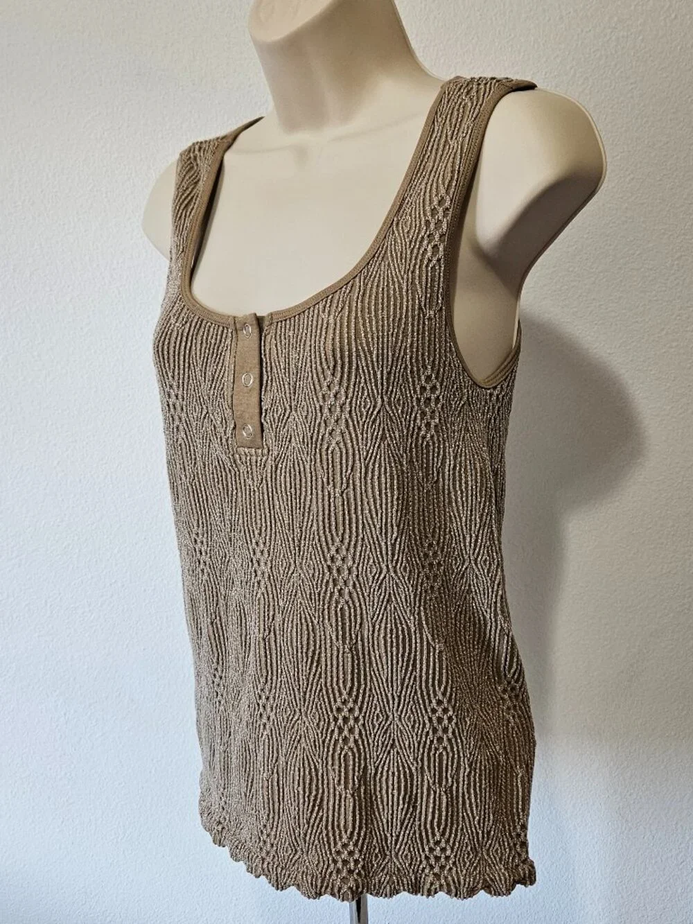BKE Core Textured Knit Tank Top | Size Tag M/L ⭐FITS LIKE A SMALL⭐ - Picture 5 of 9